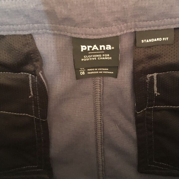 Prana Men’s Size 40 Blue Brion Shorts Stretch Casual Hiking - Picture 4 of 6